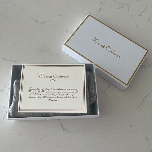 NEW WaySoft 100% Cashmere Oversized Beanie | One Size - Picture 5 of 5